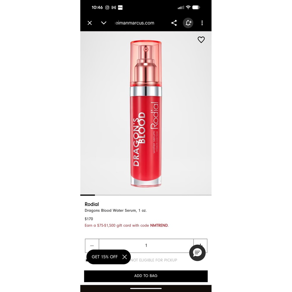 NEW Rodial Dragons Blood Hyaluronic Drink Face Mist 3.3 fl oz Hydrate and Tone